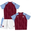 Virallinen Fanipaita + Shortsit Aston Villa Kotipelipaita 2023-24 - Lasten
